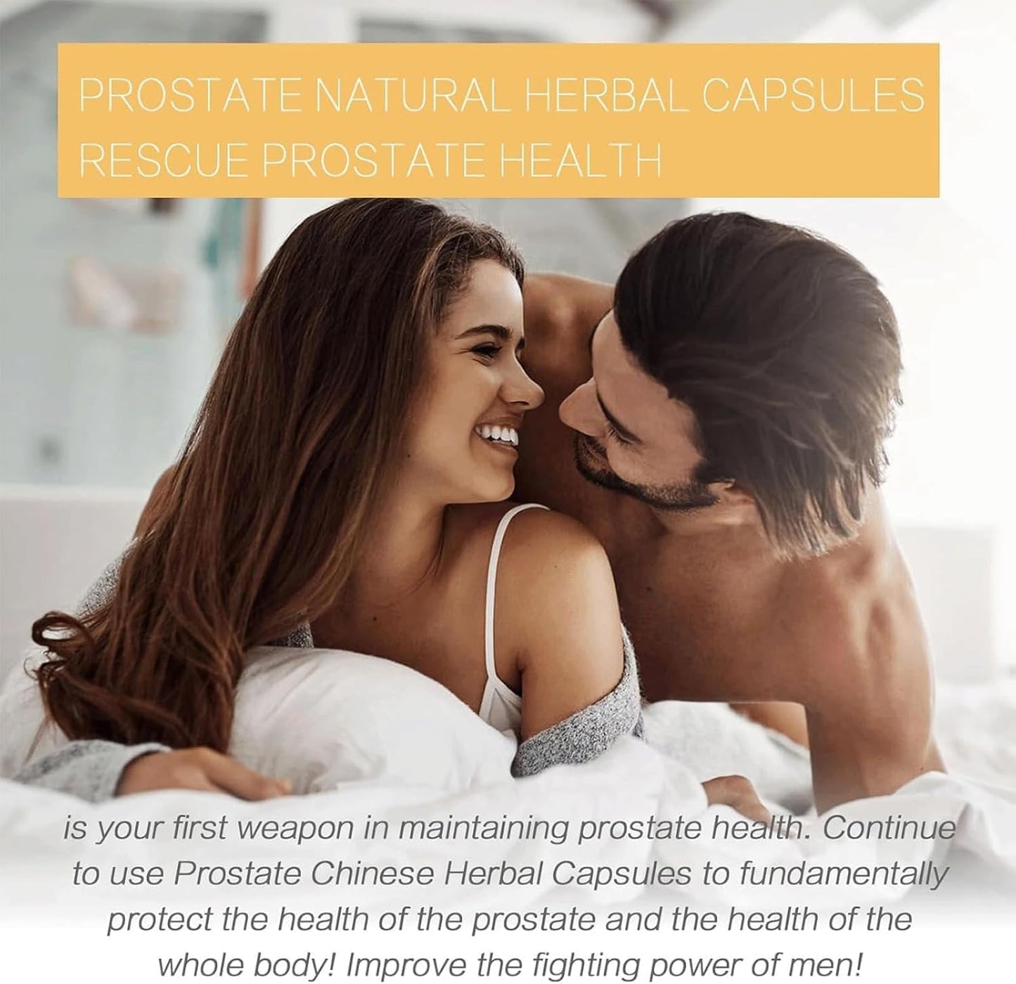 North Moon Prostate Herbal Capsules for Men - Natural Prostate Support Supplement, 10 Capsules per Bottle