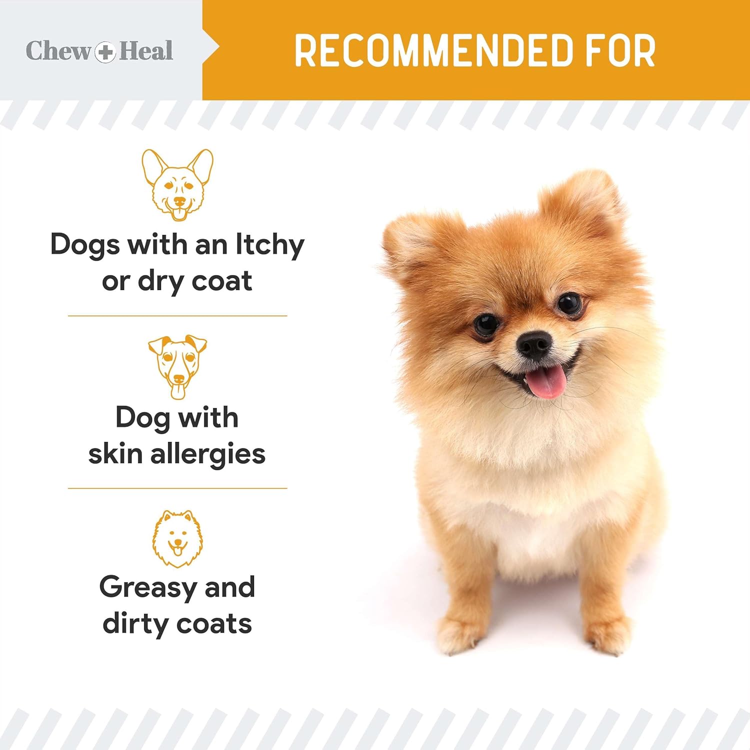 Norwegian Dog Salmon Oil for Dogs - Omega 3 Supplement for Skin and Coat Health - Itchy Skin Support - 8 oz Liquid - Essential Fish Oil Supplement for Dogs