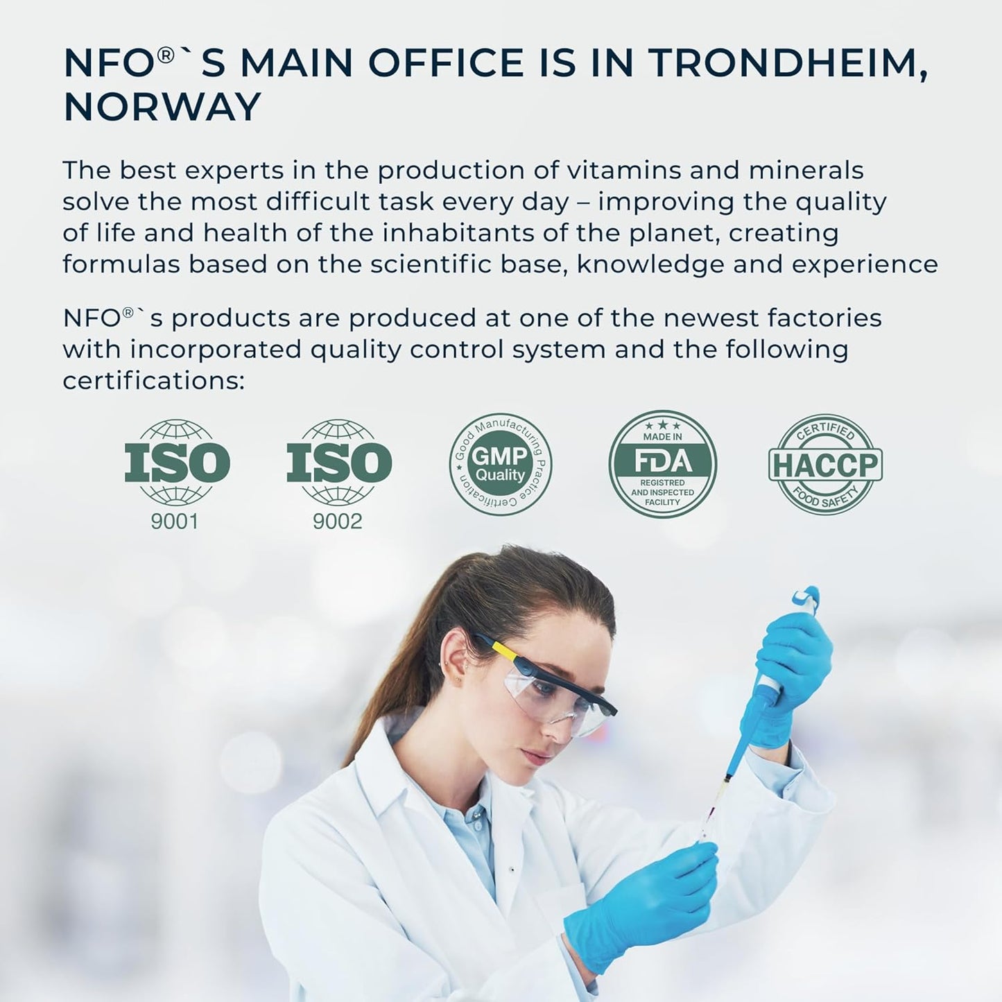 Norwegian Natural High Dose Iron Complex with Ferrochel Formula - 100 Tablets, Vegan-Friendly and Highly Bioavailable Iron Supplement for Efficient Iron Deficiency Treatment