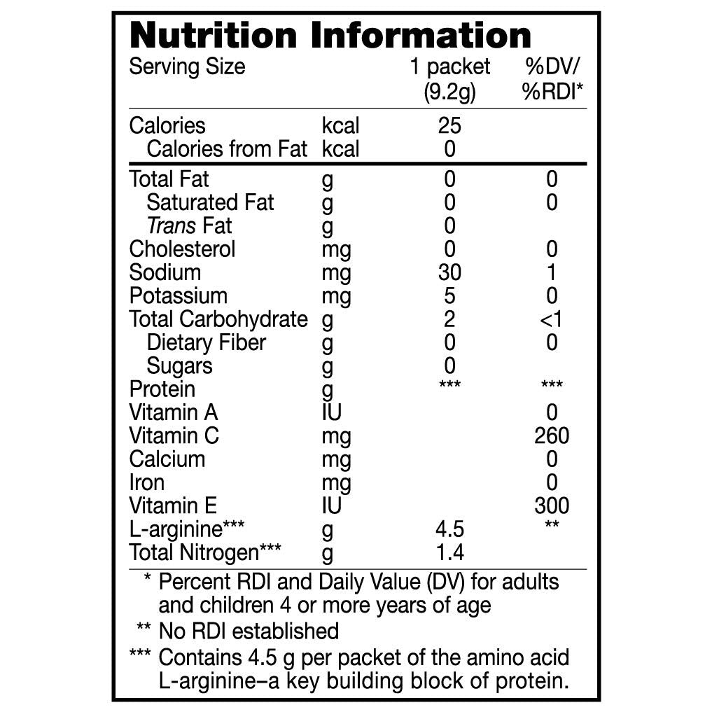 Novartis YSKWA Arginaid Orange Supplement Packets - Box of 14, 9.2g each