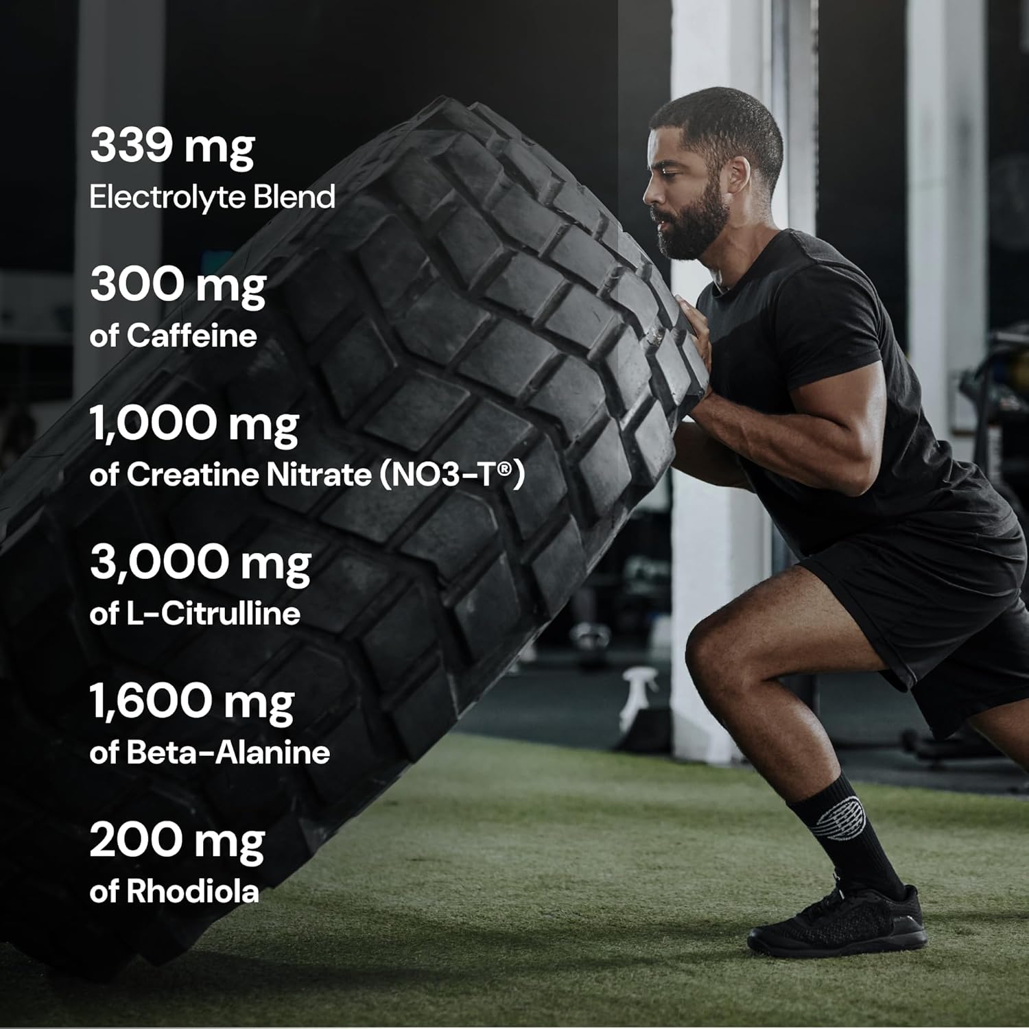 Novex Biotech PRE-7 Pineapple Flavor Pre-Workout Supplement - High Caffeine - Boost Vascular Pump - Electrolyte Replenishment - 30 Servings