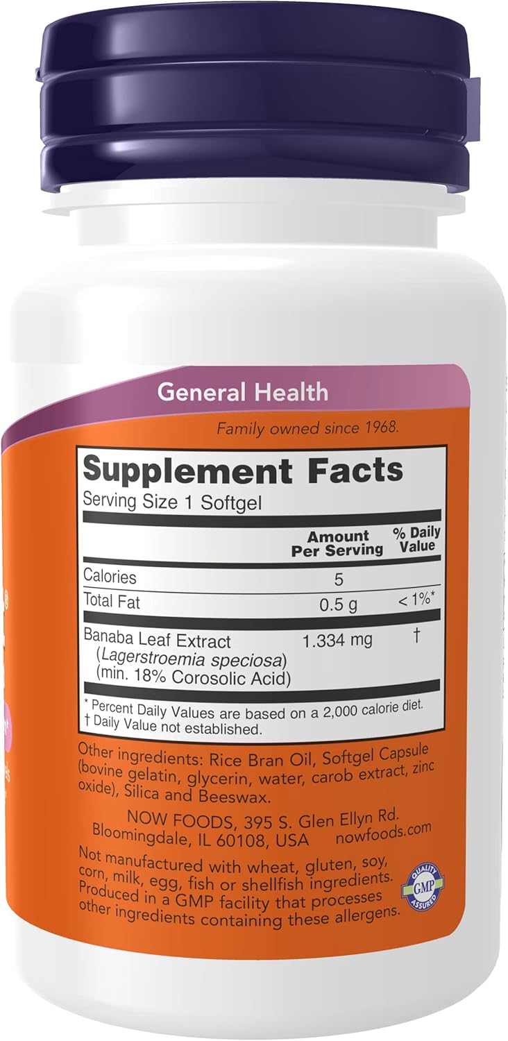 Now Foods GlucoFit 60 Softgels - Pack of 3 - Blood Sugar Support Supplement