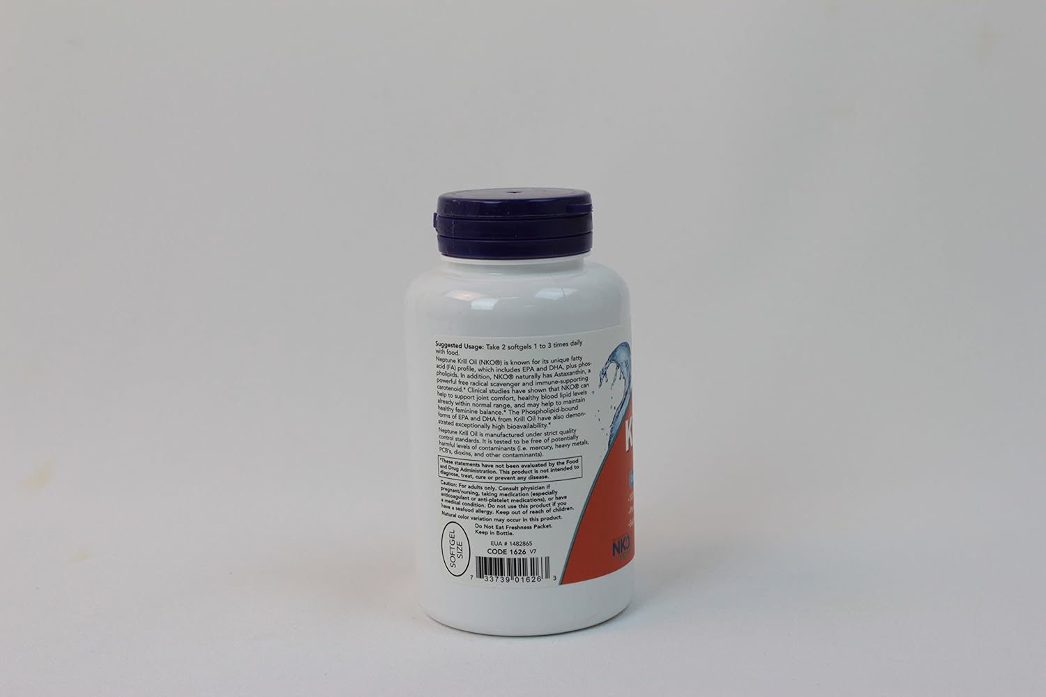 Now Foods Neptune Krill Oil 500mg - 2 Pack, 120 Softgels - Omega-3 Supplement for Heart Health & Joint Support
