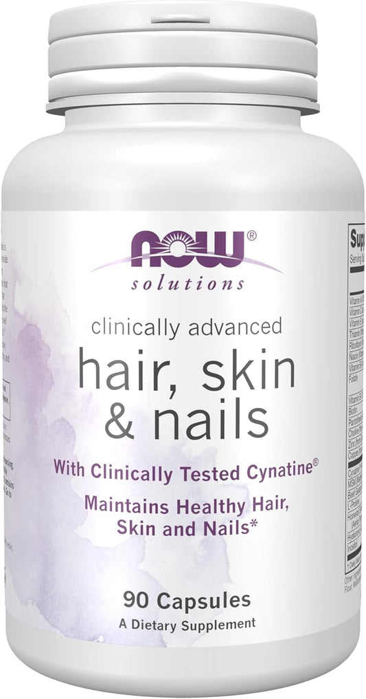 NOW Foods NOW Solutions Cynatine Hair Skin Nails Support Capsules