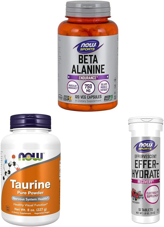 NOW Foods NOW Sports Runner Pre-Workout Stack - Boost Your Performance with this Energy-Enhancing Supplement Combo