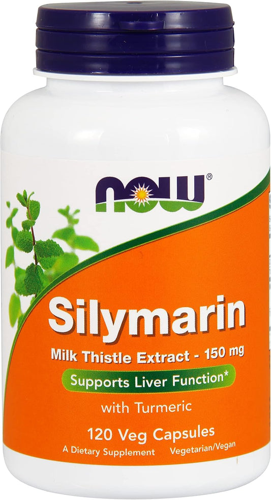 Now Foods Silymarin 150mg - 240 VCaps, Double Pack
