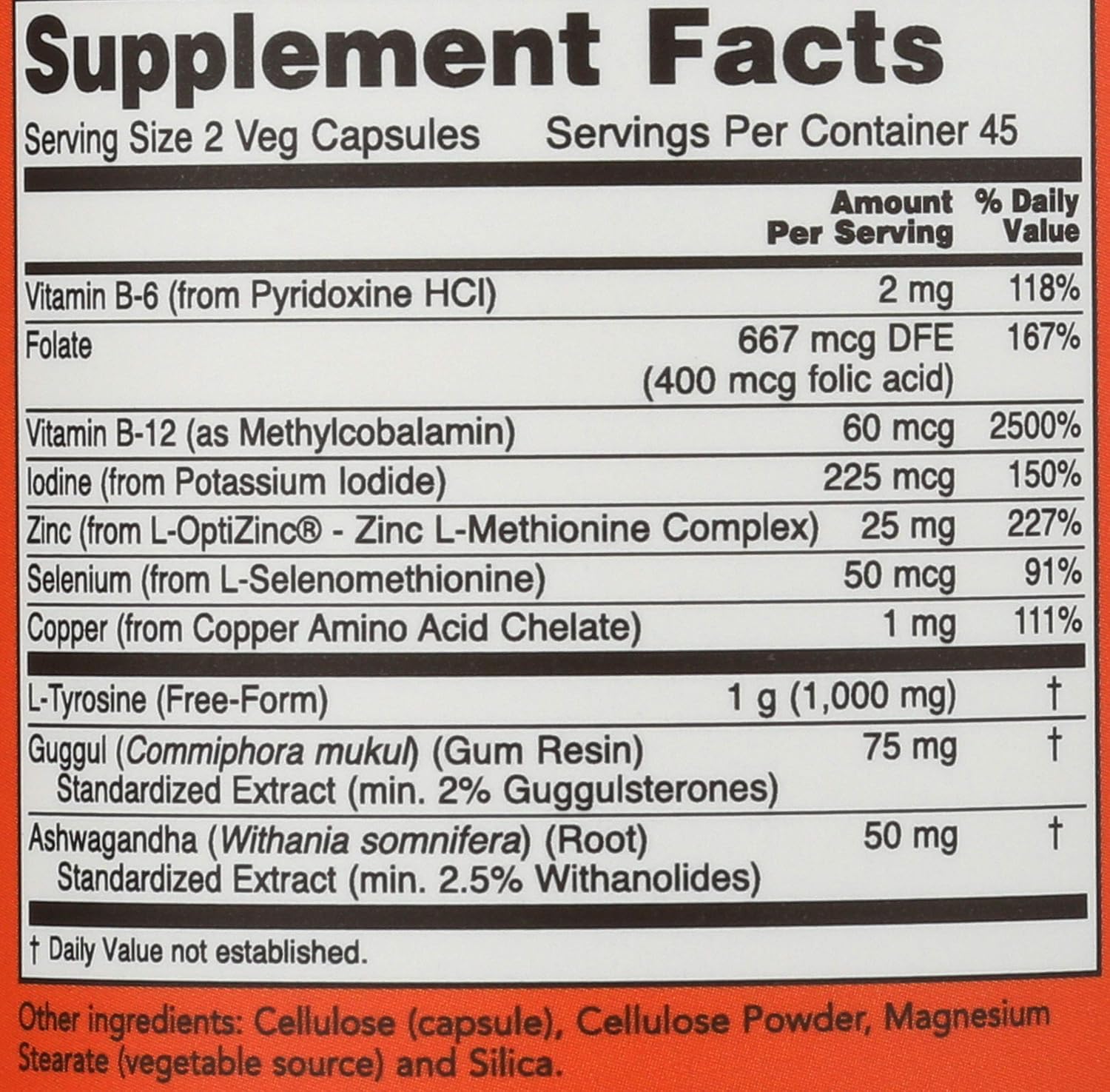NOW FOODS Thyroid Energy Supplement, 90 Capsules - Supports Healthy Thyroid Function and Metabolism