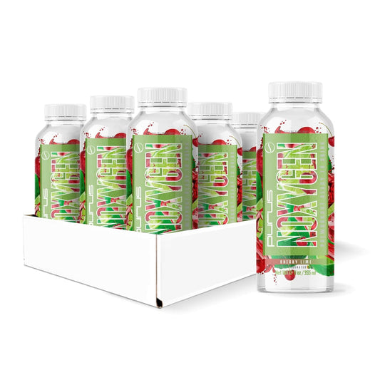 NOXygen Ready To Drink Pre-Workout - Cherry Lime Flavor, 12 Pack - Energy, Pump, & Performance with 6g Citrulline & 0 Sugars