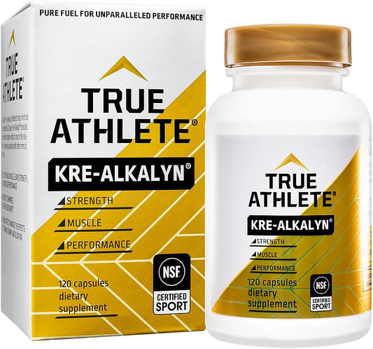 NSF Certified Buffered Creatine for Muscle Building & Performance (120 Capsules)