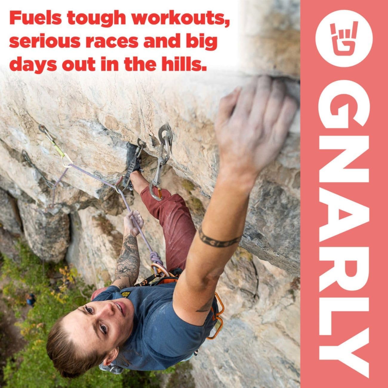 NSF Certified Gnarly Nutrition Hydrate Electrolyte Powder - Ruby Red Grapefruit - 14.10 oz - Exercise Hydration Drink Mix for Performance & Recovery