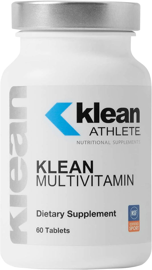NSF Certified Klean ATHLETE Multivitamin - 60 Tablets for Optimal Health with Essential Nutrients & Antioxidants
