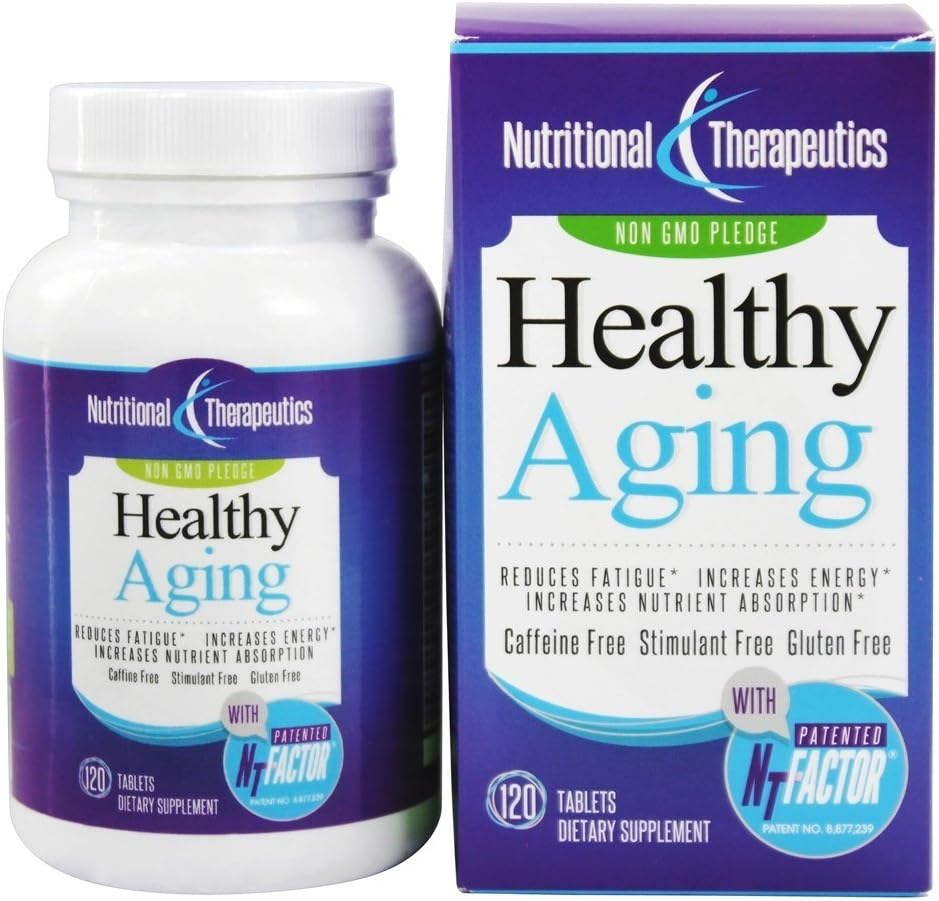 NTI Nutritional Therapeutics Inc. NTFactor® 120 Tablets - Boost Energy, Enhance Quality of Life, Promote Youthful Aging