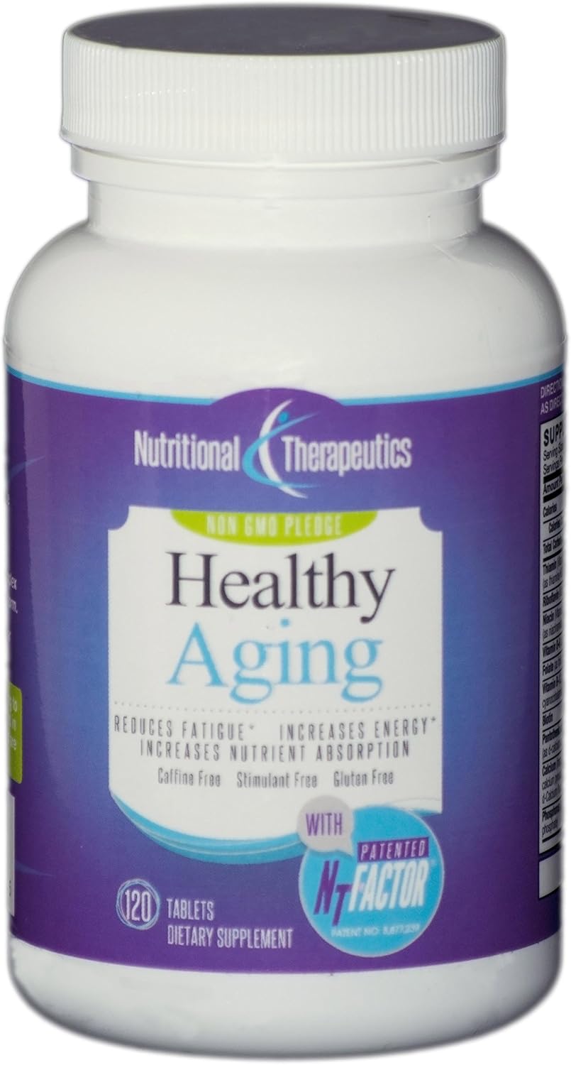 NTI Nutritional Therapeutics Inc. NTFactor® 120 Tablets - Boost Energy, Enhance Quality of Life, Promote Youthful Aging