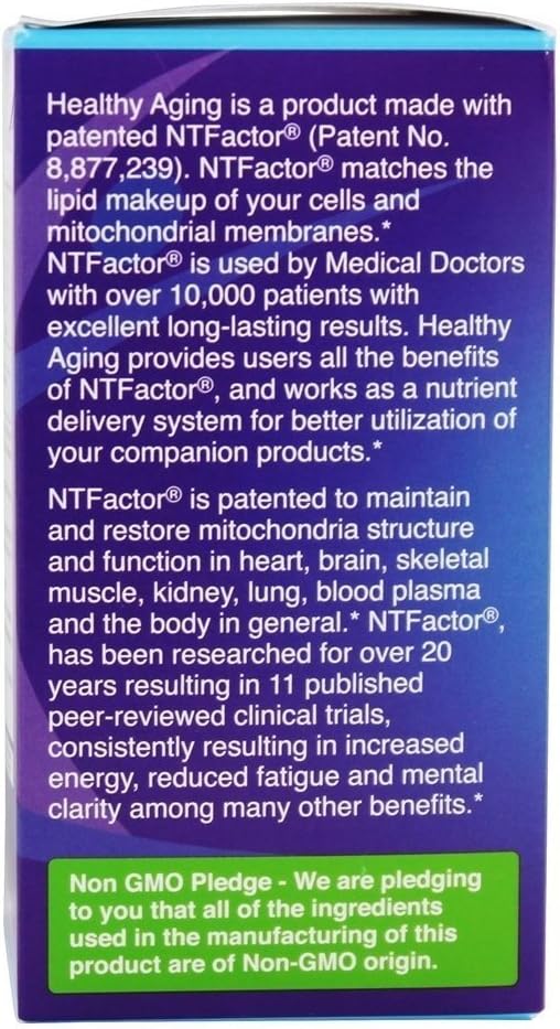 NTI Nutritional Therapeutics Inc. NTFactor® 120 Tablets for Youthful Vibrancy and Increased Energy