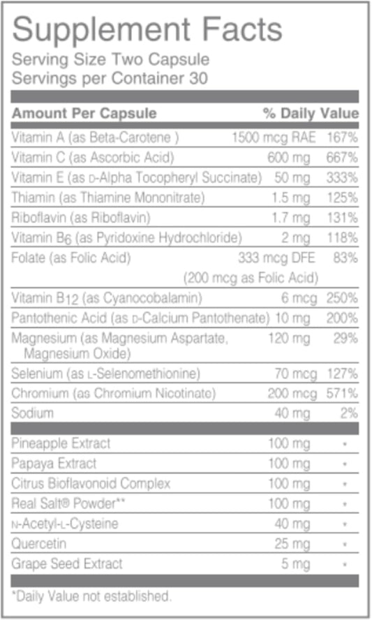 NU SKIN Pharmanex OverDrive Sports Supplement | Advanced Recovery & Energy Metabolism Support | B Vitamins, Antioxidants, & Enzymes for Athletes