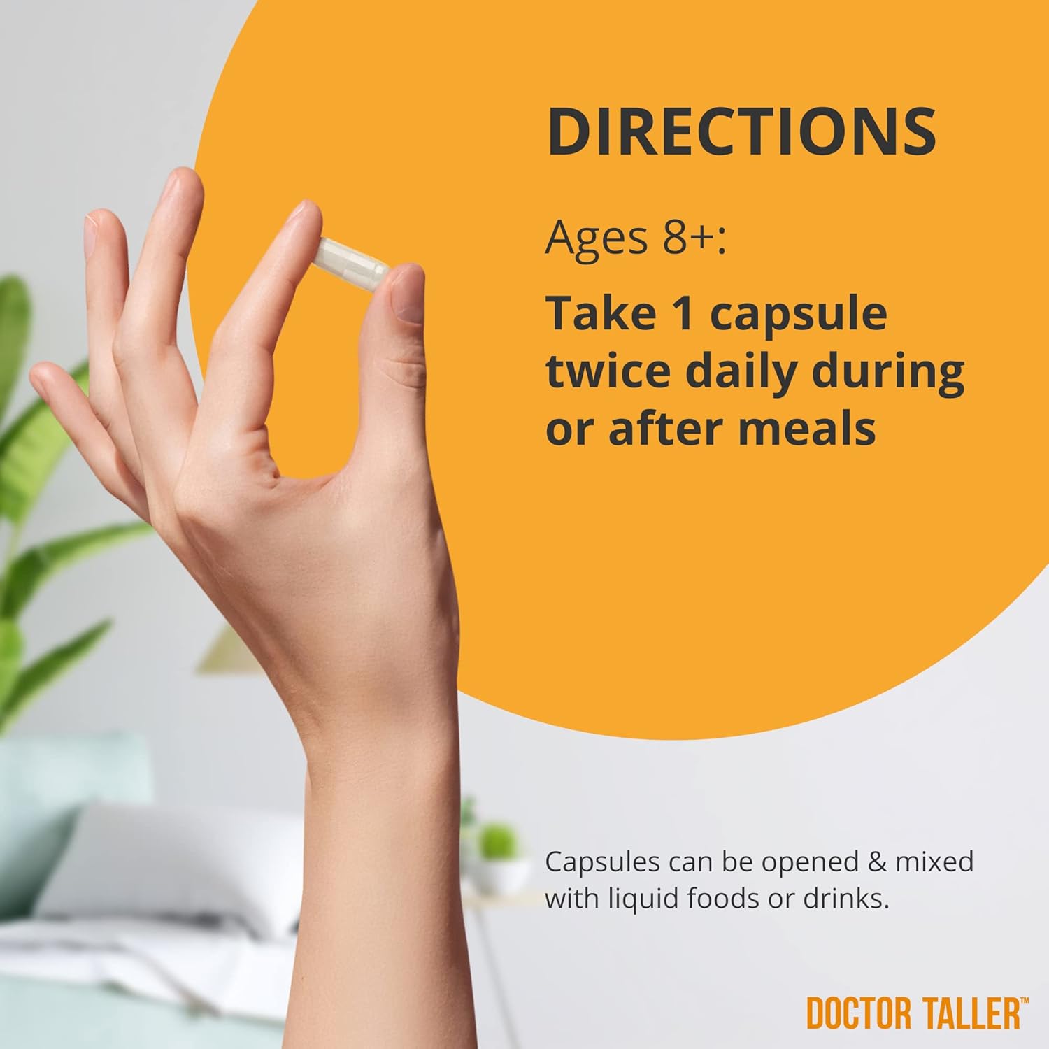 NuBest Doctor Taller - Vegan Bone Strength Support for Kids (8+)