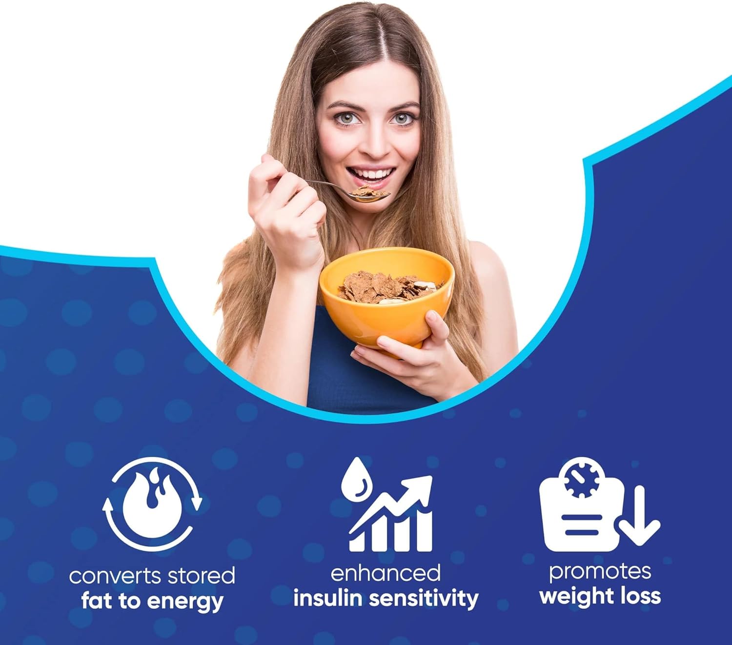 NuEthix Formulations SLIN-Trol Glucose Disposal Pills - Nutrient Partitioning with Chromium & Glycine - Carb Absorption Supplement - Non-GMO - 60 Servings