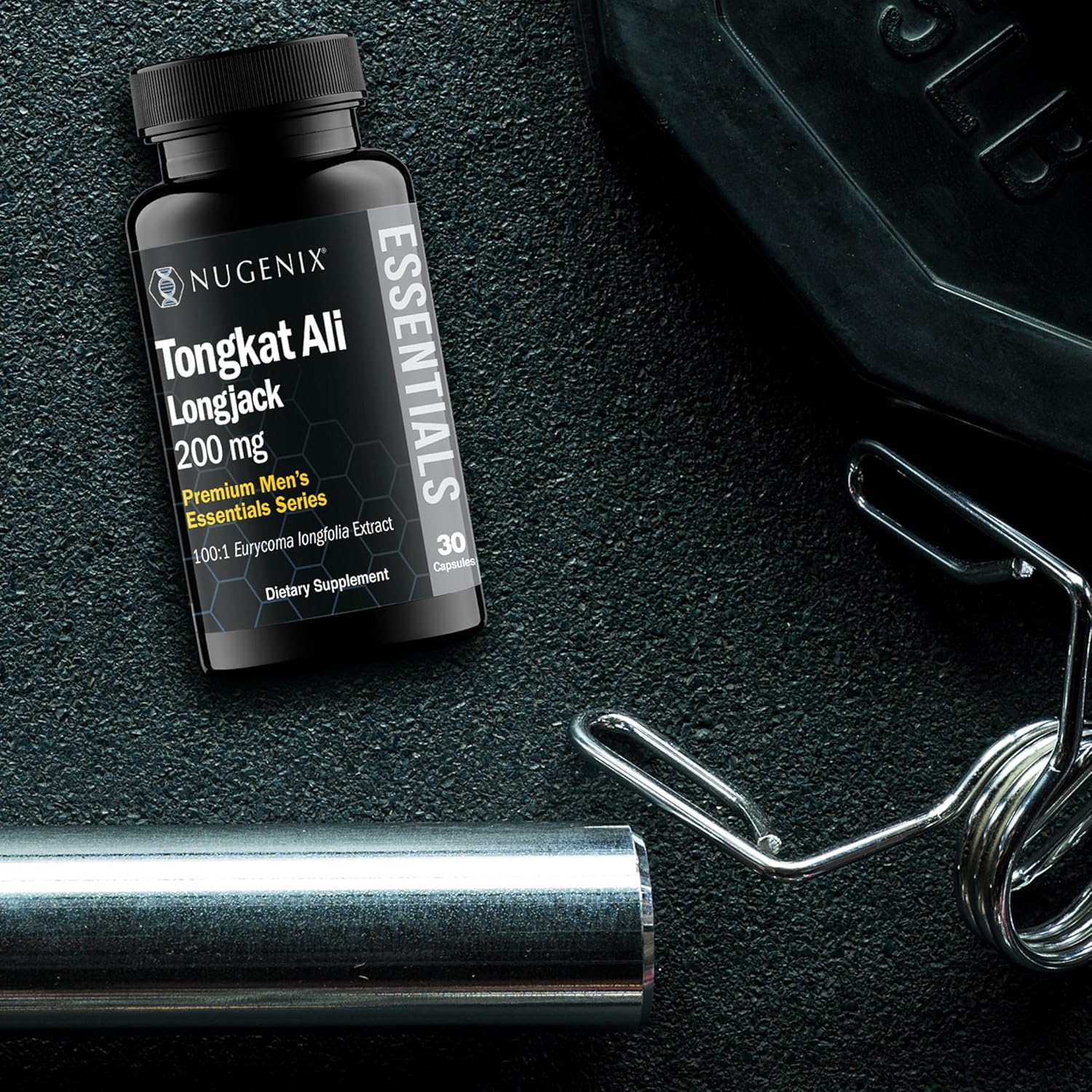 Nugenix Essentials Longjack Eurycoma Longifolia Extract for Men's Health Support, 30 Count