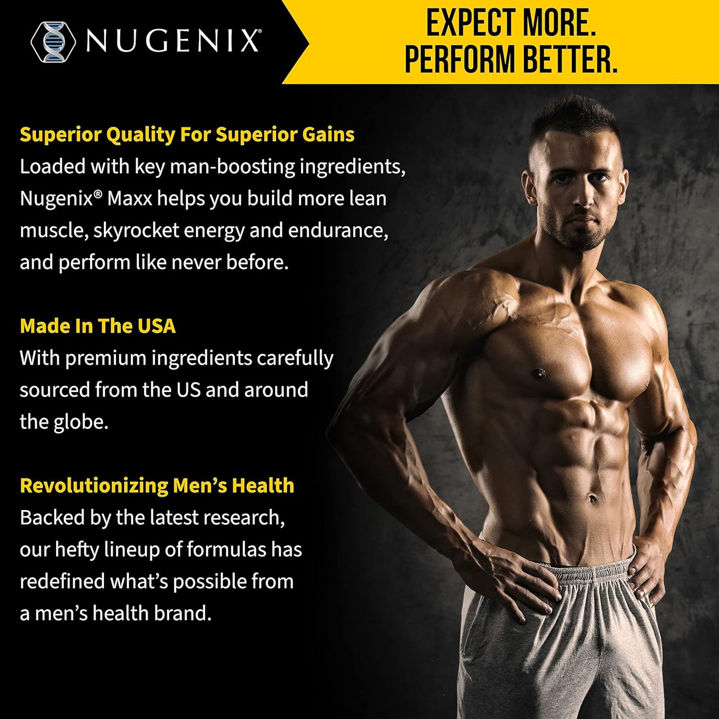 Nugenix Total-T Maxx - 120 Count, Ultimate Strength & Stamina Enhancer for Men