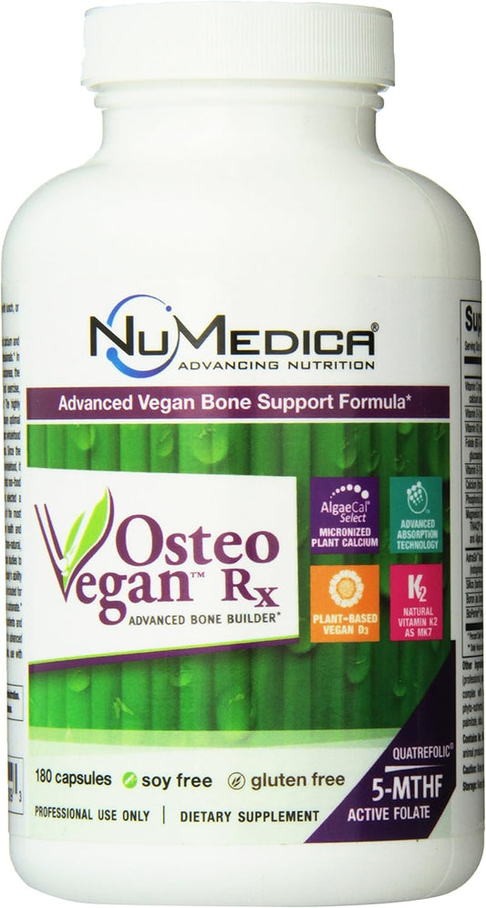 NuMedica Osteo Vegan Rx Capsules - 180 Count from AZZUTORK