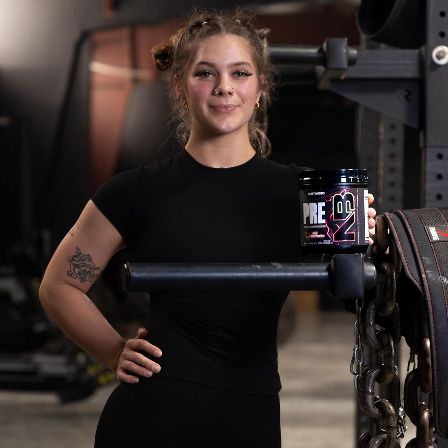 NutraBio PRE Workout for Men - New Formula Boosts Energy and Performance - 20 Servings Wild Watermelon Flavor