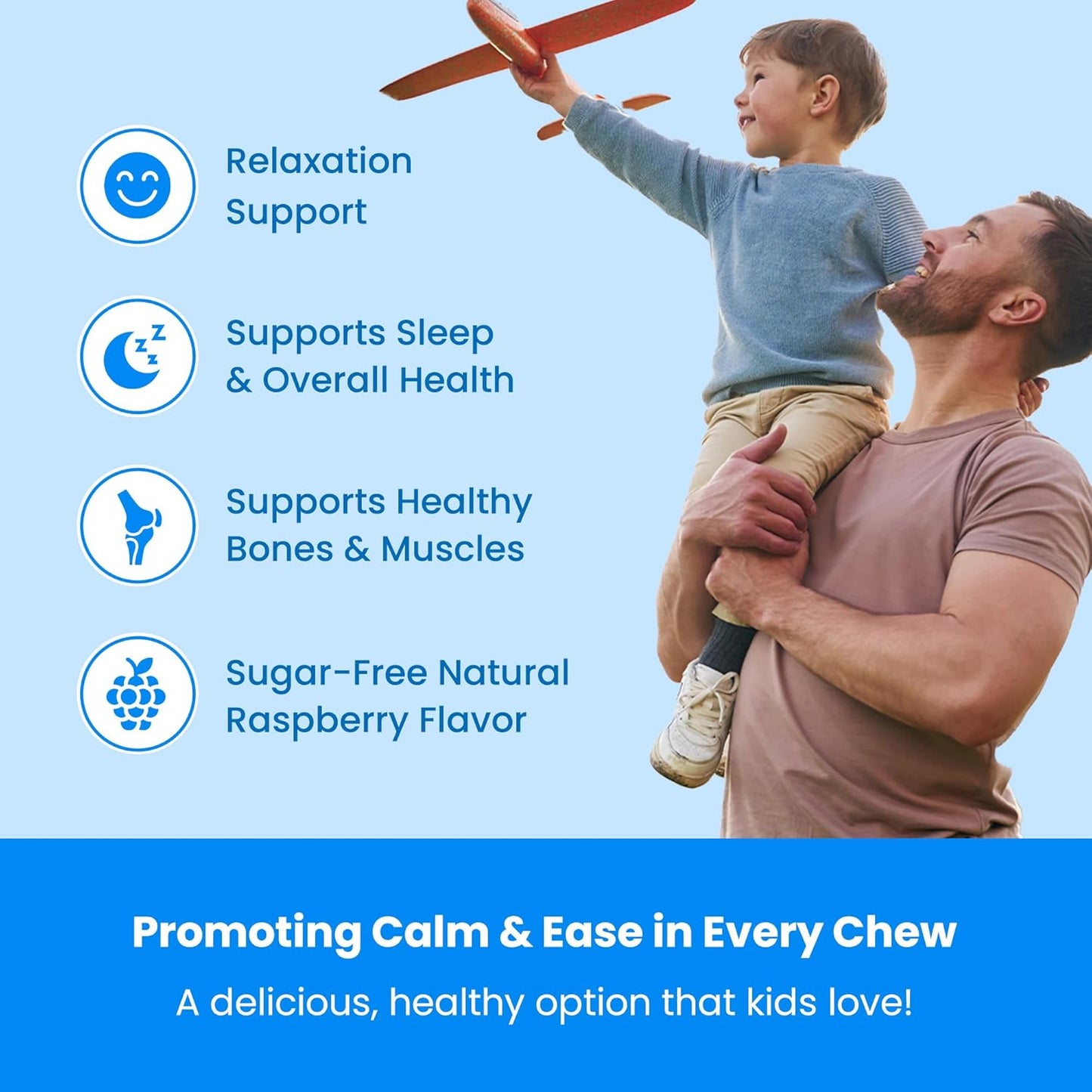 NutraChamps Children's Multivitamin and Magnesium Gummies for Kids