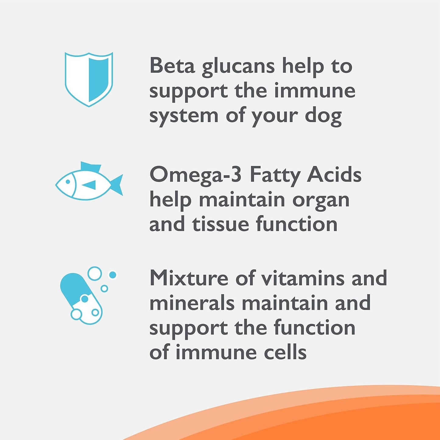 Nutramax Imuquin Immune Support Supplement Powder for Dogs - 30 Packets, Enhanced Formula with Beta Glucans, Marine Lipids, Vitamins, and Minerals