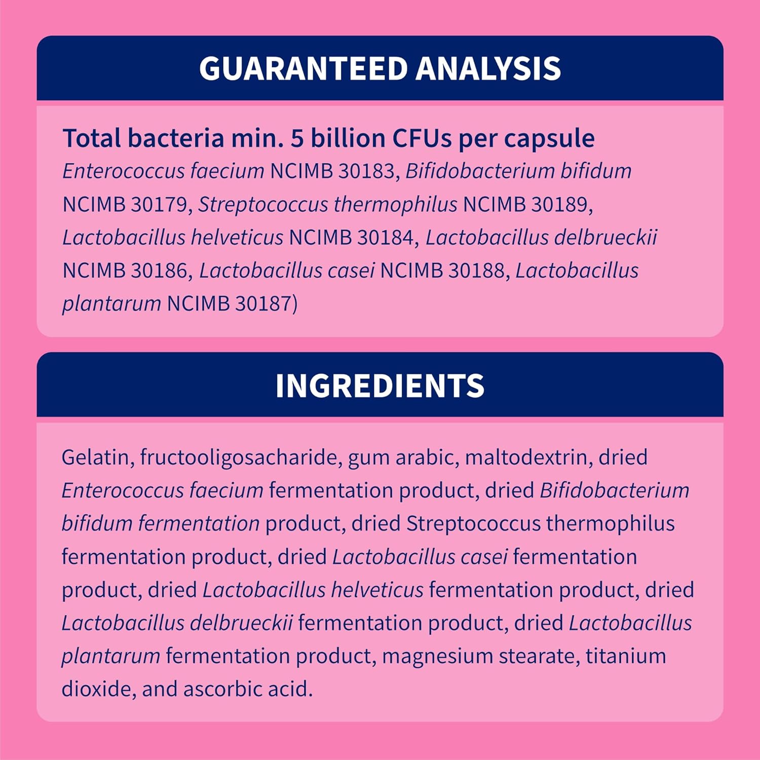 Nutramax Proviable Digestive Health Supplement for Cats and Dogs - Multi-Strain Probiotics with Prebiotics, 30 Capsules