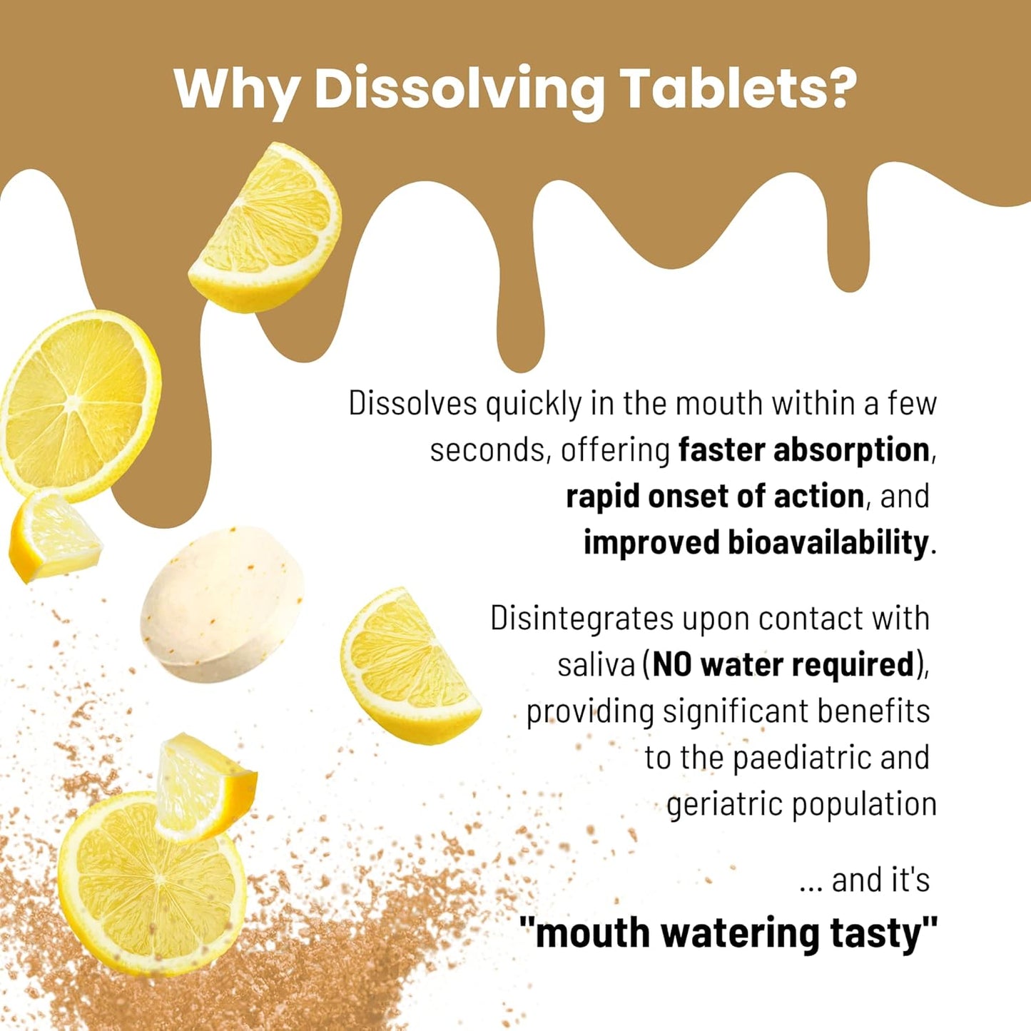 NutraMeltz L-MTHF Folate 1mg Tablets - Mood Booster, Immune Support, Heart Health - Quick Dissolve Lemon Flavor - 60 Count