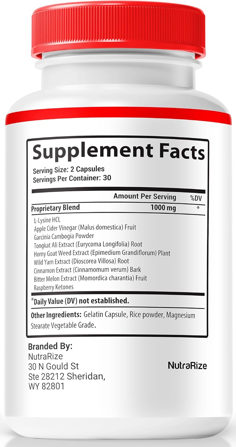 NutraRize Gluco Extend Capsules - 2 Pack, Premium Blood Vessel Cleaner for Lasting Energy and Circulation Support - 120 Capsules
