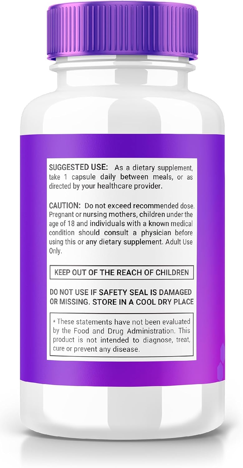 NutraRize GlycoEase Pills - All-Natural Dietary Supplement for Advanced Glycogen Support - 60 Capsules