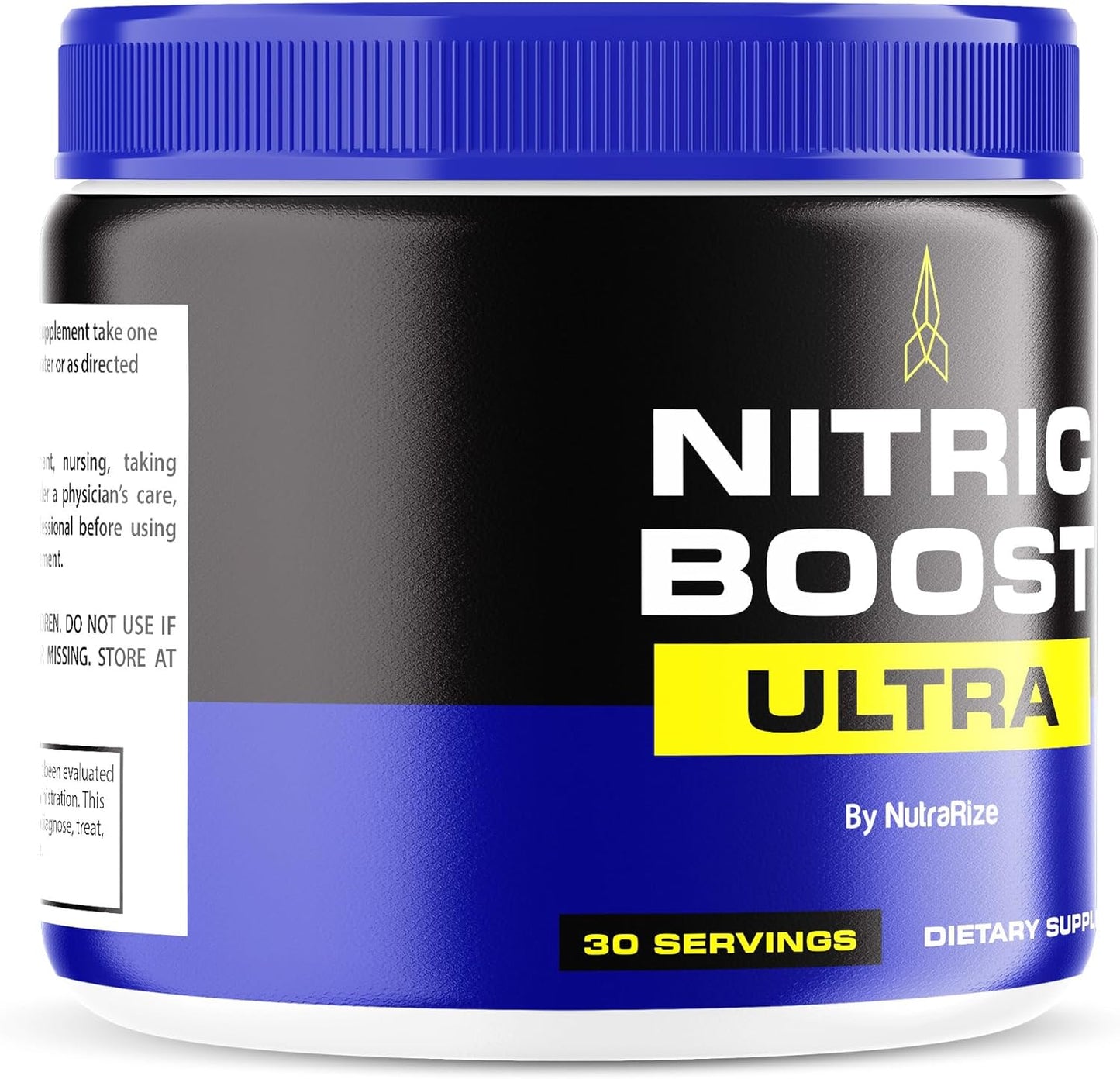 NutraRize Nitric Boost Ultra Powder - Official Formula for Energy & Blood Flow - 30 Servings