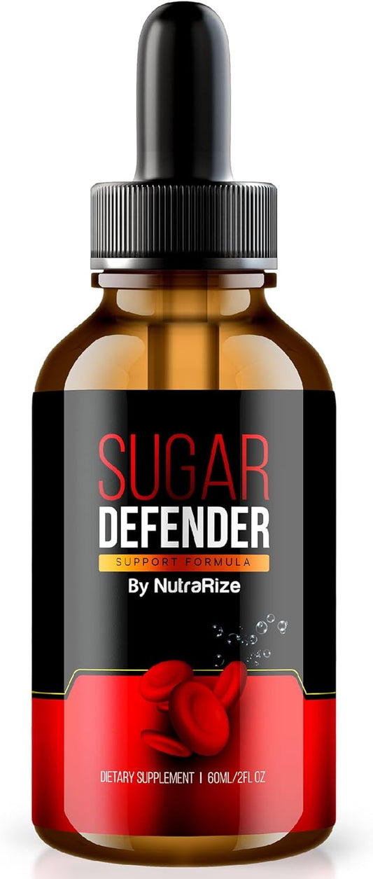 NutraRize Sugar Defender Drops: Advanced Support Formula for Balance - Official Supplement with Maximum Strength - Reviews (30 Servings)