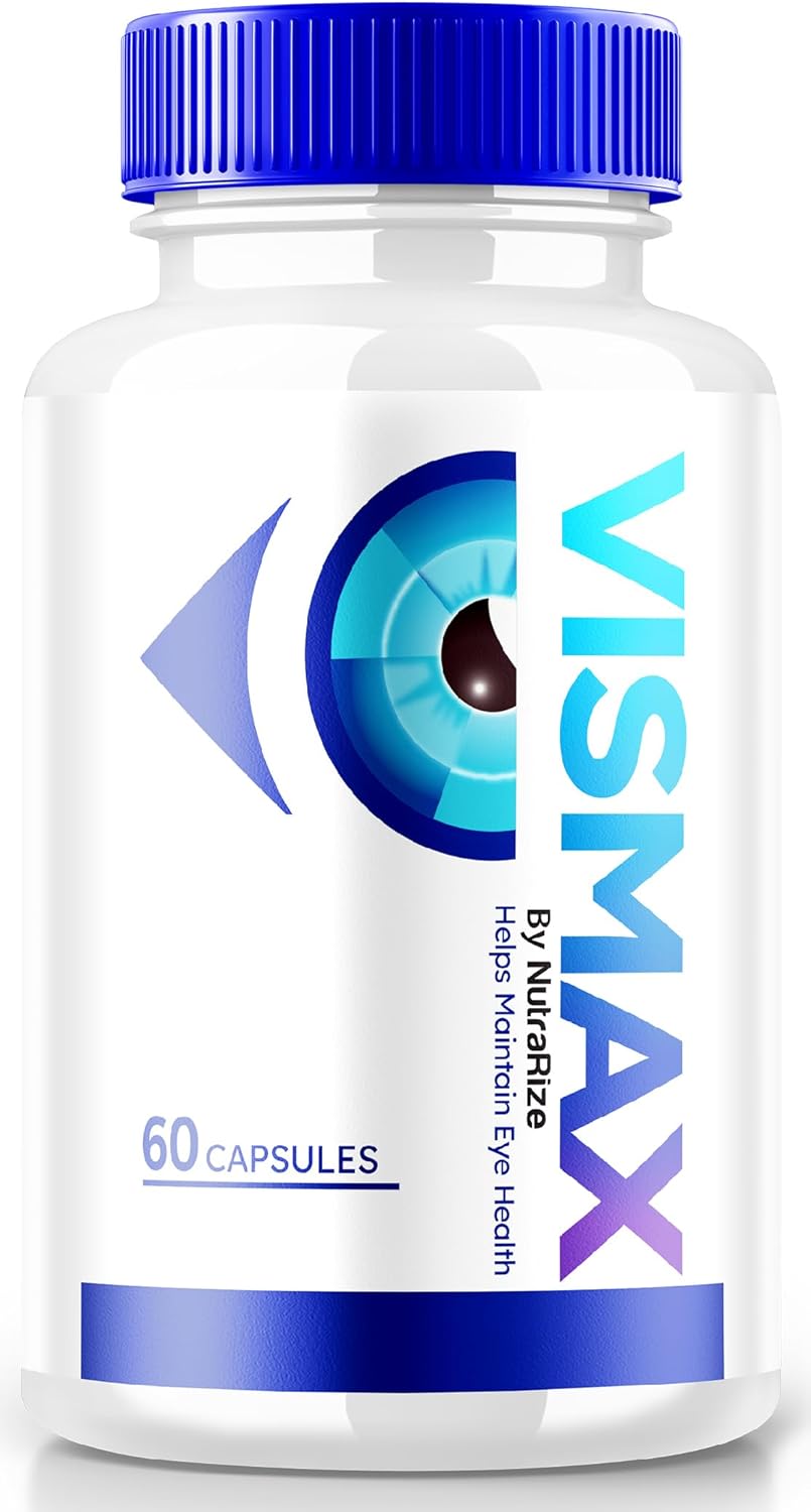 NutraRize VisMax Pills: Herbal Eye Health Formula for Improved Vision - 60 Capsules