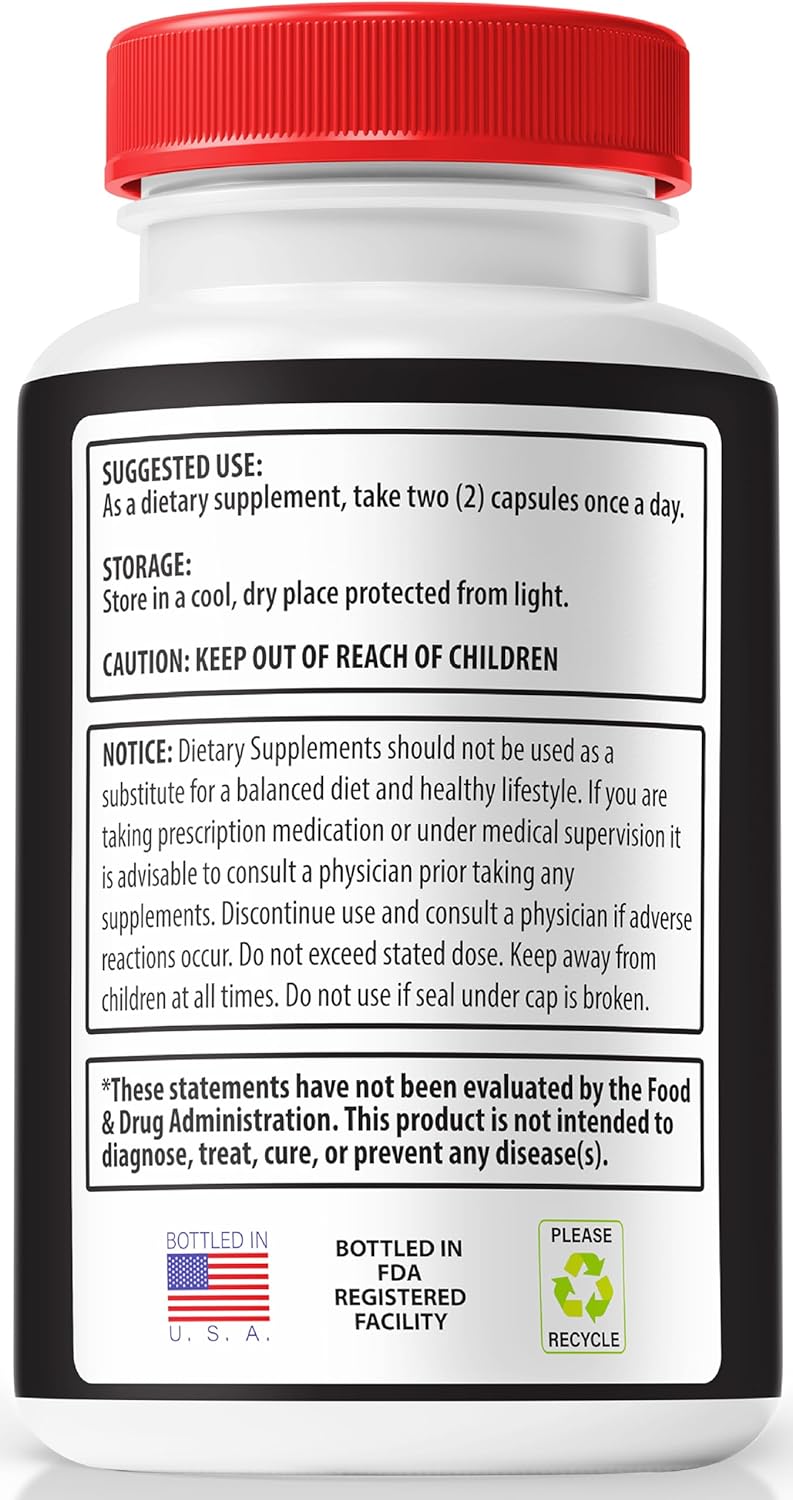 NutraRize Vital Prime for Men - Natural Ingredients for Male Performance and Stamina - VitalPrime Complex Review - 60 Capsules