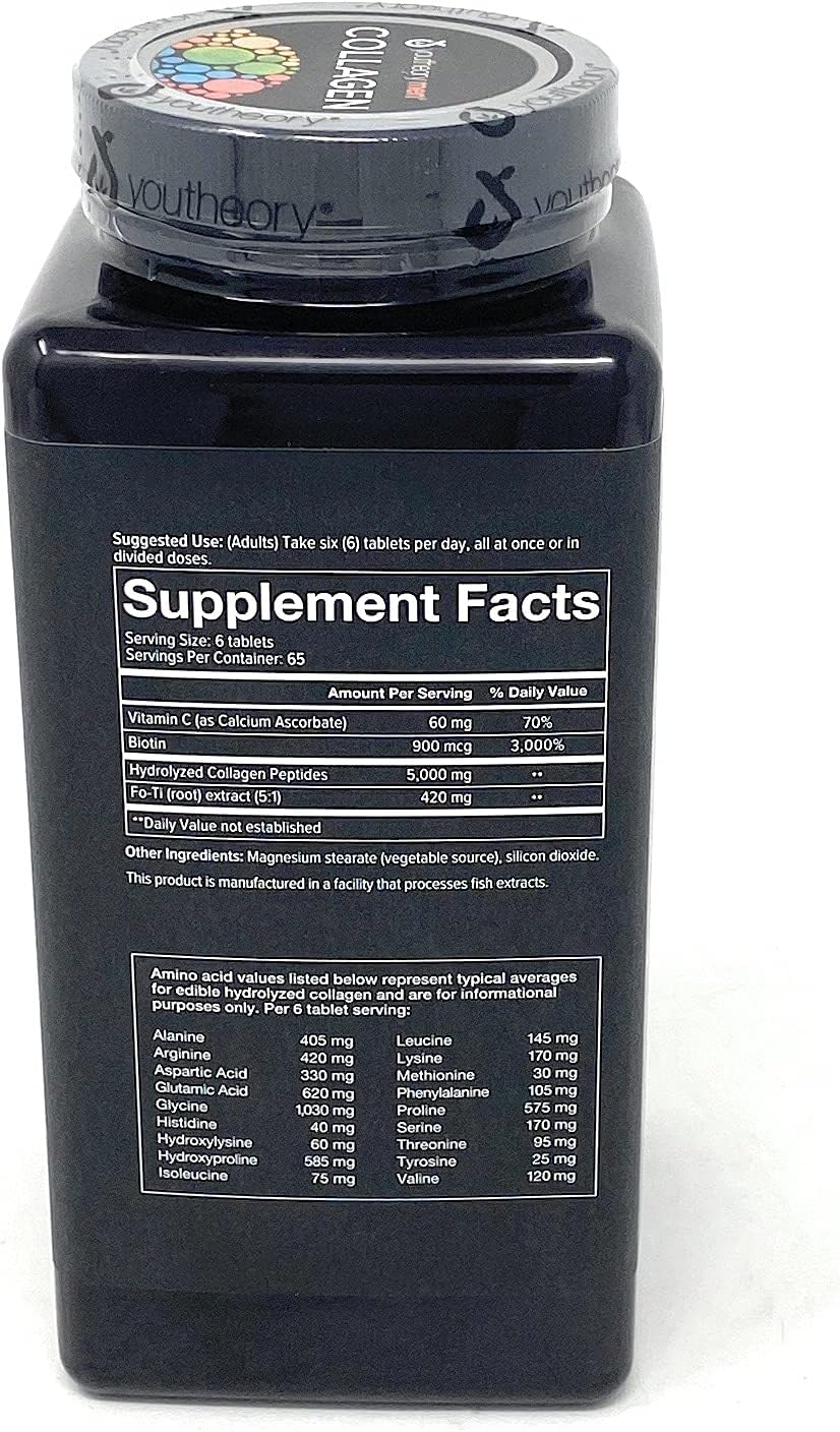 Nutrawise Corporation youtheory Men's Collagen Advanced Formula Tablets - 390 Count