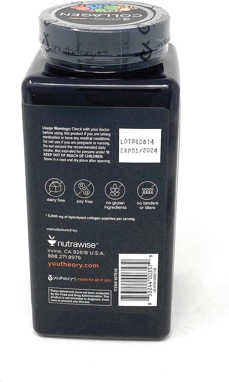 Nutrawise Corporation youtheory Men's Collagen Advanced Formula Tablets - 390 Count