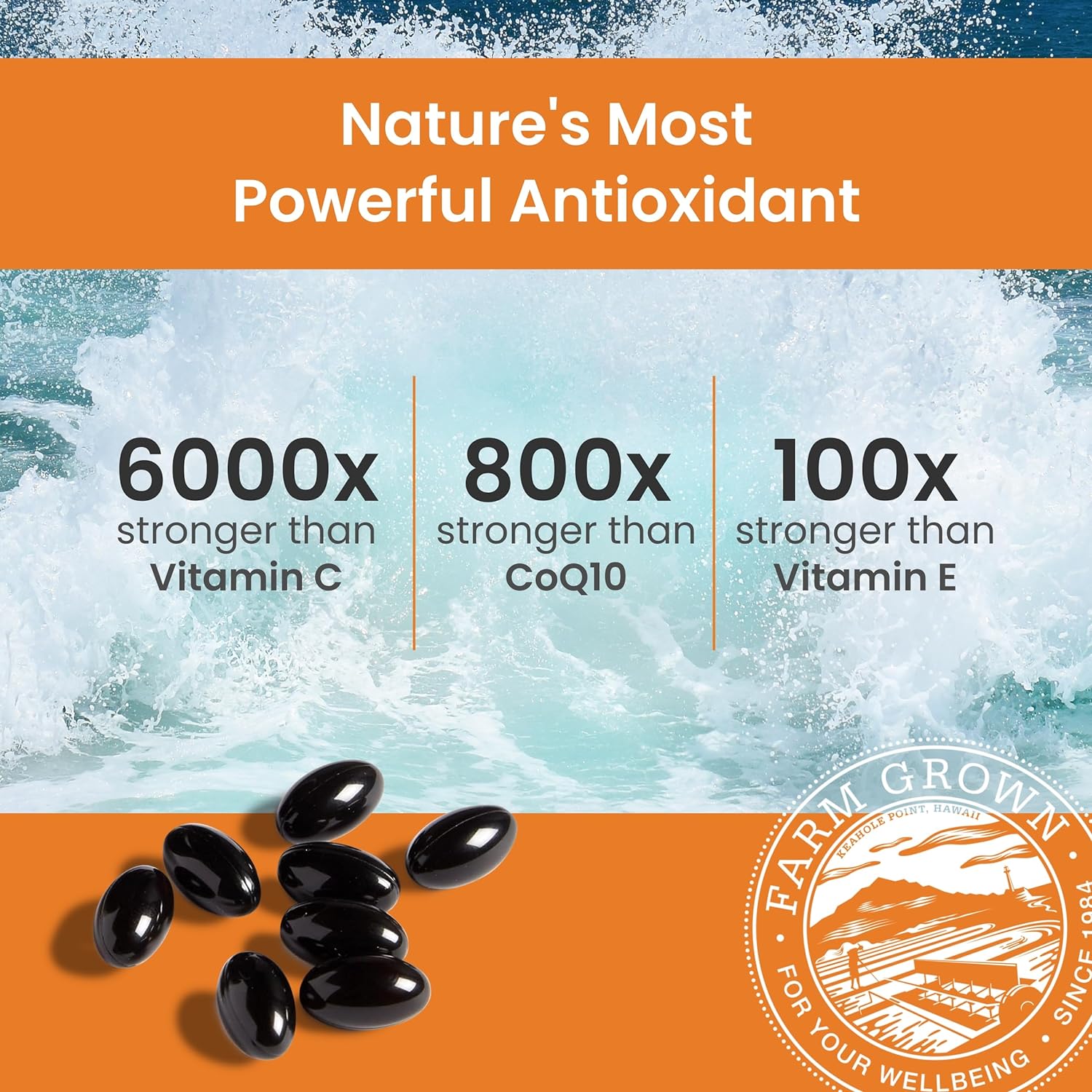 Nutrex Hawaii BioAstin Astaxanthin 12mg - 50 Softgels - Premium Antioxidant Supplement for Eye, Skin, Joint & Immune Health - Non-GMO & Gluten-Free