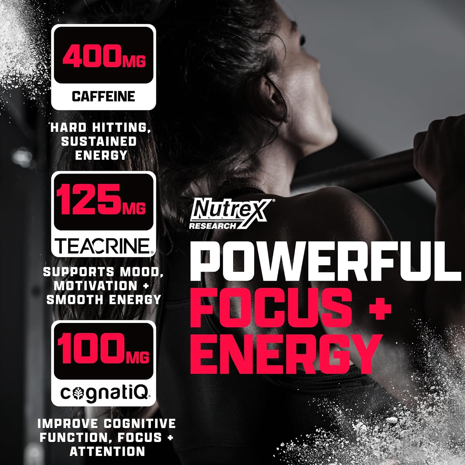 Nutrex Research OUTLIFT Amped High-Stim Pre Workout Powder - Extreme Energy, Massive Pumps, Strength, Electrolytes - Fruit Punch Flavor (22 Servings)