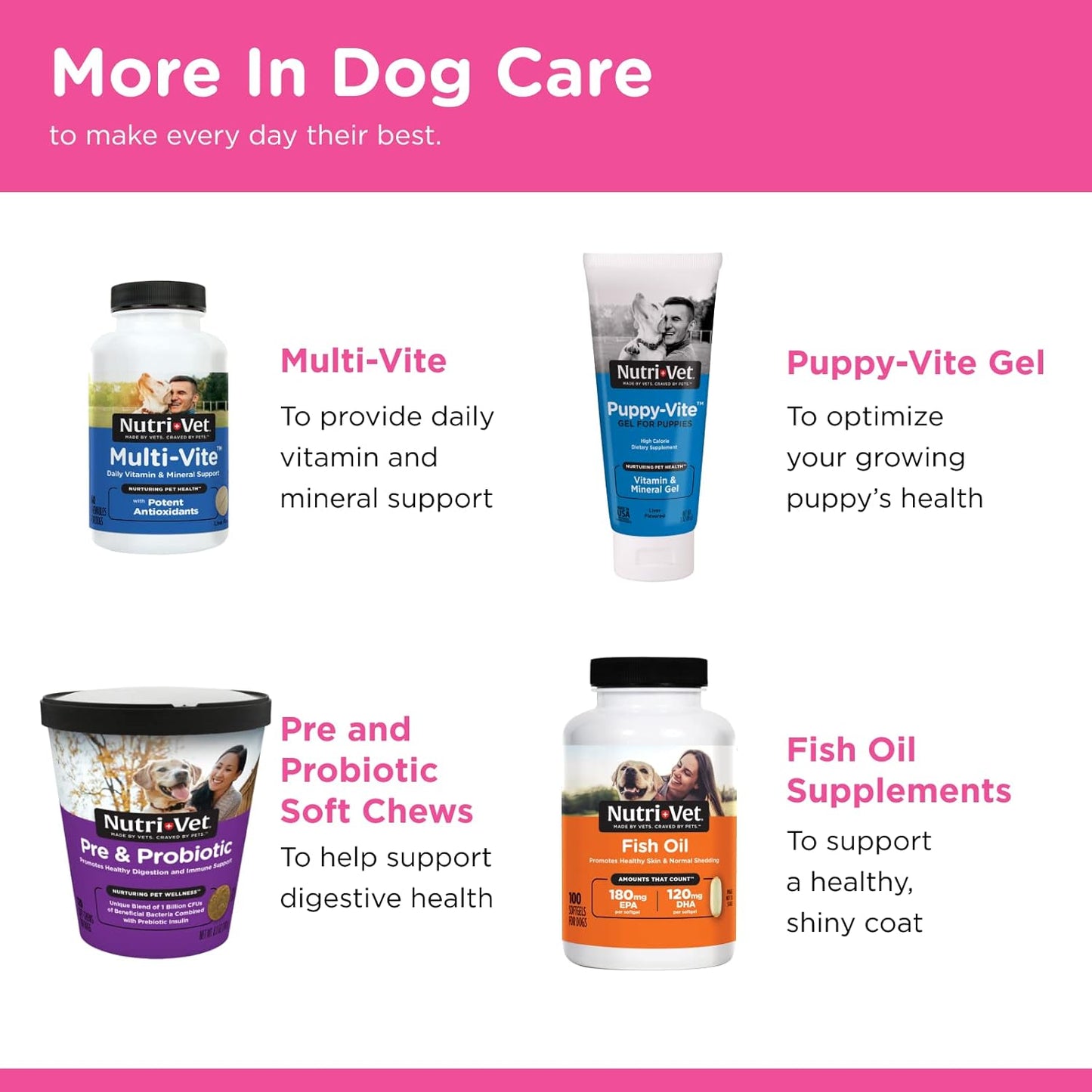 Nutri-Vet Allerg-Eze Chewables for Dogs - Antioxidants and Omega-3s - Supports Respiratory & Skin - 60 Count
