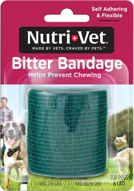 Nutri-Vet Bitter Bandage - 2 inch | Deters Chewing in Dogs and Cats