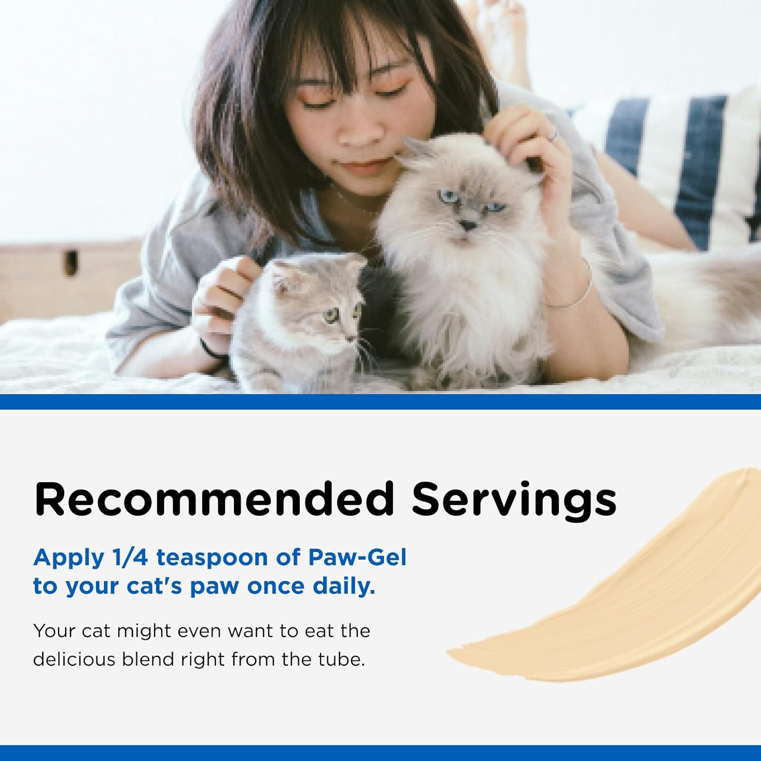 Nutri-Vet Multi-Vite Cat Multivitamin Paw Gel | Tasty & Easy-to-Give Vitamins | 3 oz Tube