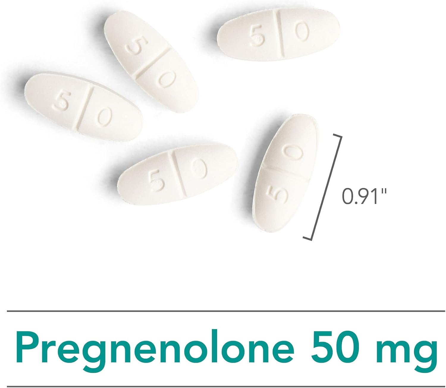 Nutricology Pregnenolone Supplement - Hormone & Stress Support Tablets, Non-GMO Wild Yam Source, 20mg, 60 Count