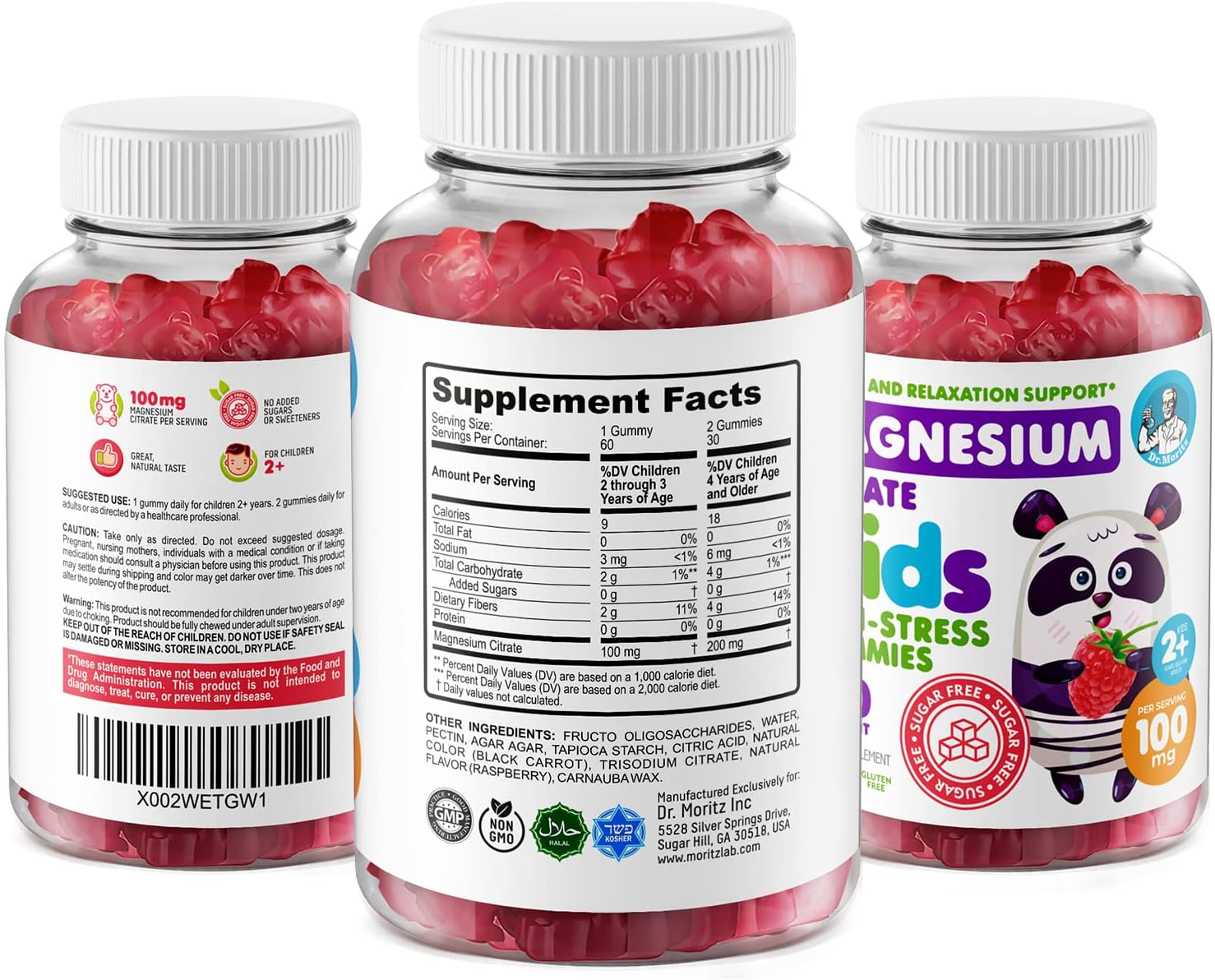Nutrient-Rich Gummies Pack by DR. MORITZ: Essential Vitamins and Minerals in Delicious Gummy Form