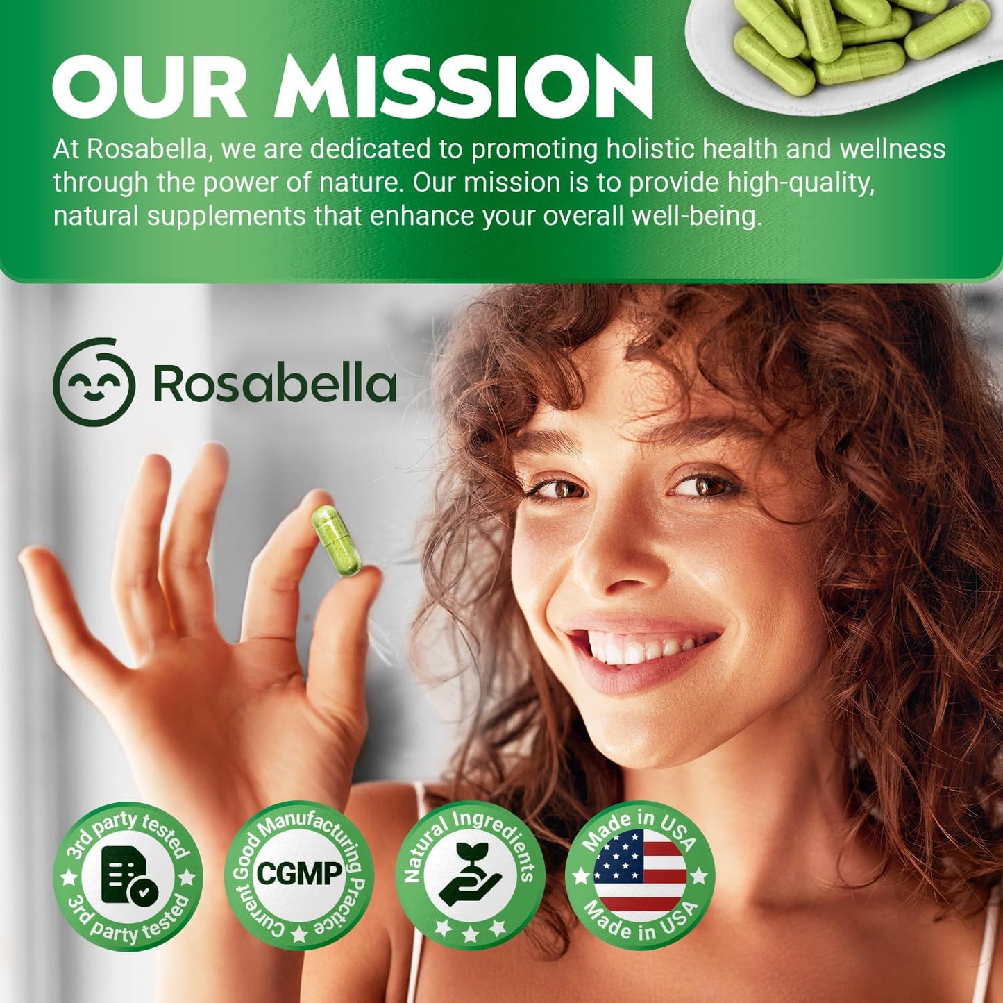 Nutrient-Rich Moringa Powder Capsules for Energy, Skin & Gut Health - Green Antioxidant Superfood with Essential Vitamins & Amino Acids
