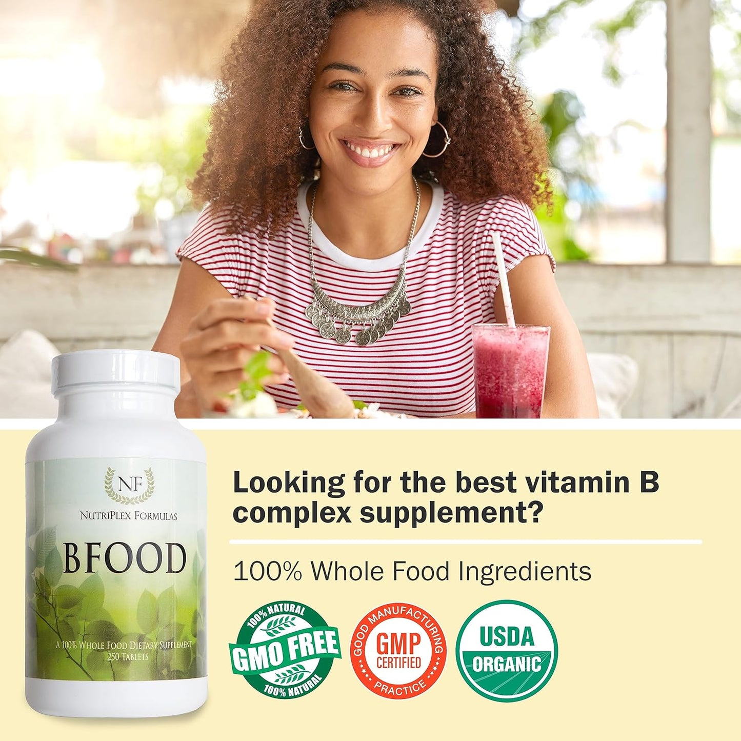 NutriPlex Formulas BFood Supplement - Boost Your Nutrition Intake with NutriPlex