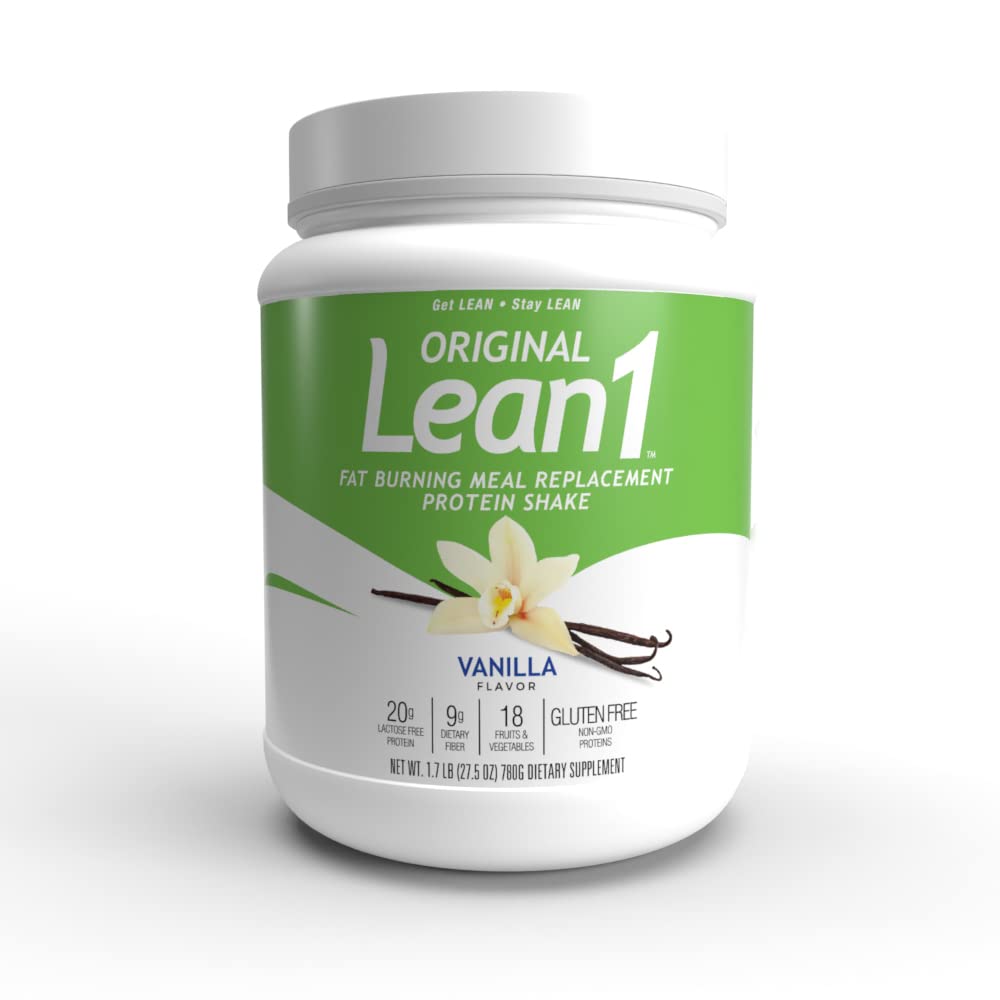 Nutrition 53 Lean 1 Vanilla Fat Burning Protein Shake - 15 Servings
