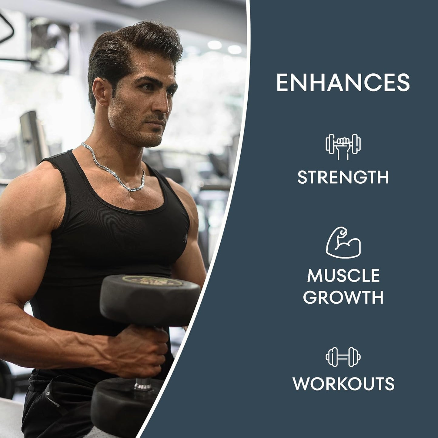 Nutrition Boost Pills for Appetite, Muscle Growth, Weight Gain & Digestion Support - Men & Women, Creatine & Herb Supplement