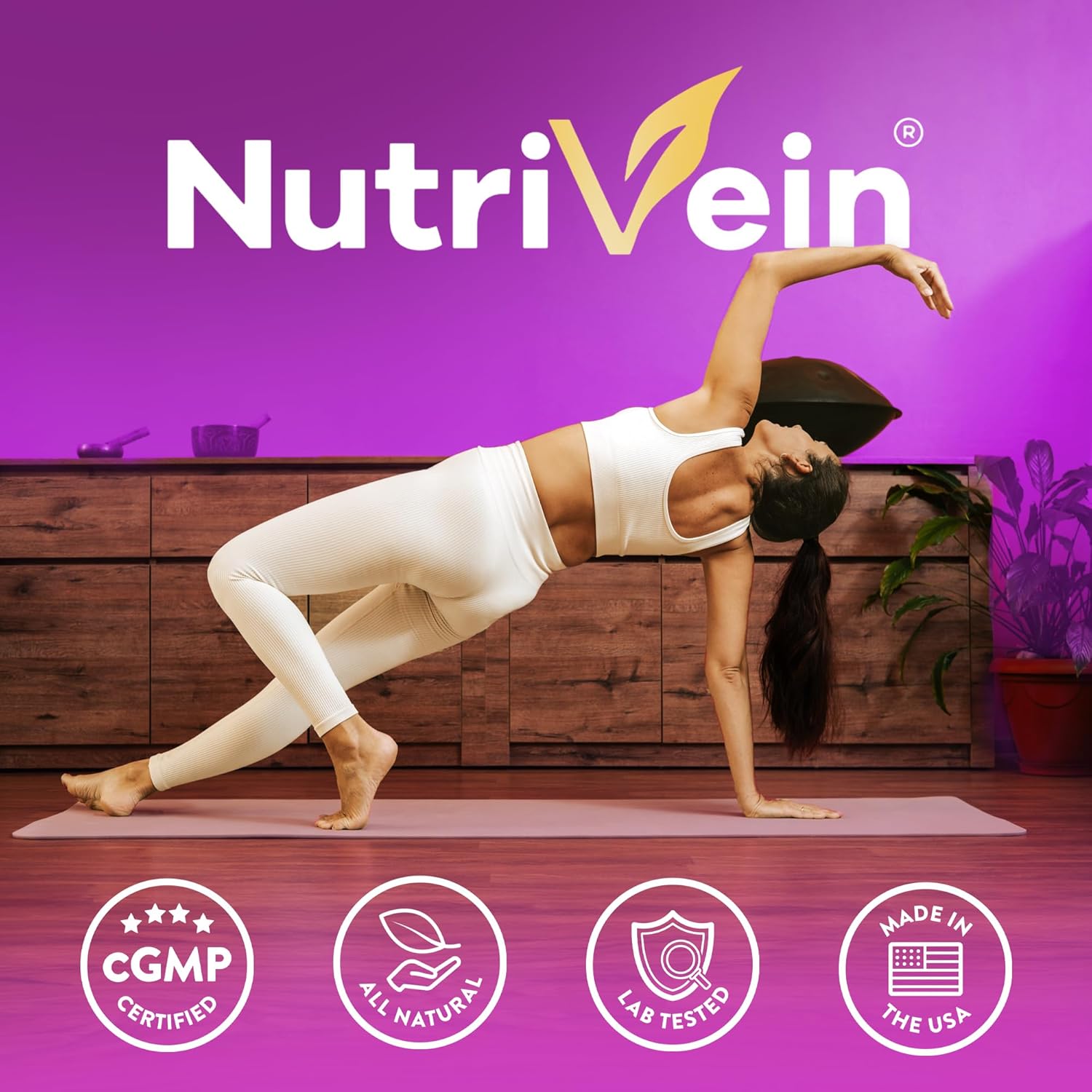 Nutrivein Premium Zinc Picolinate 100mg - 120 Capsules for Immune System Support & Cellular Health - Bioavailable Supplement for Enhanced Absorption