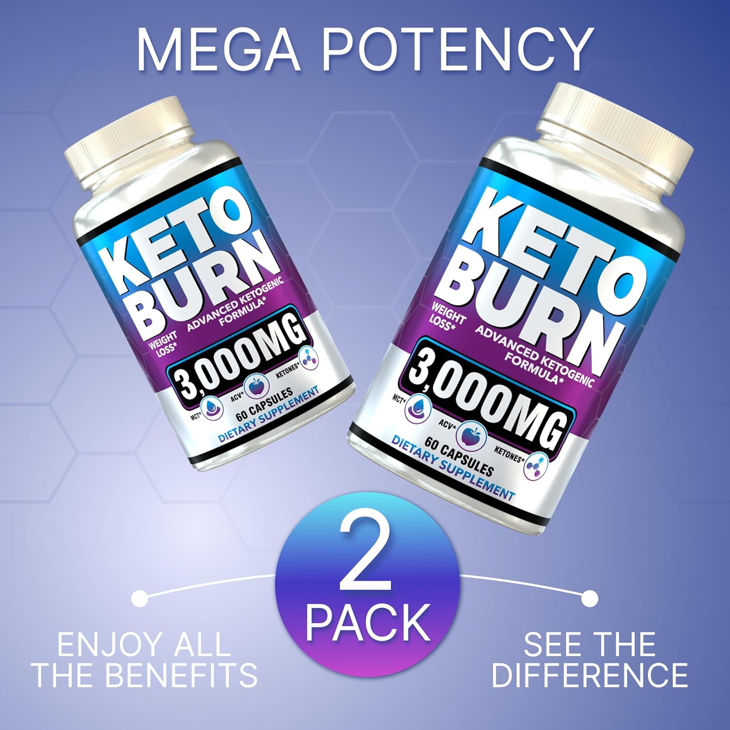 NuttraFaza INC Keto Diet Pills 2 Pack - Advanced Weight Loss Supplement with Apple Cider Vinegar Gummies - Made in USA - For Women and Men